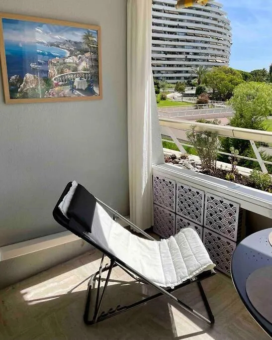 Studio Port Marina - Parking Prive, Climatise Au Ducal Villeneuve-Loubet